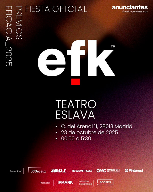 Fiesta oficial Premios Eficacia