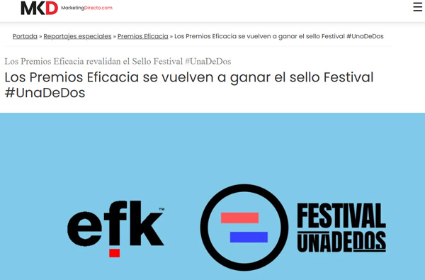 Sello Festival #UnaDeDos